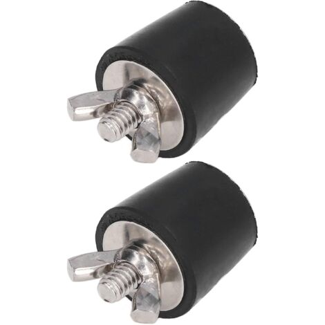 Bouchons En Caoutchouc Pour Piscine - Lot De 2 - Diamètre 45 Mm - Protection Hivernage