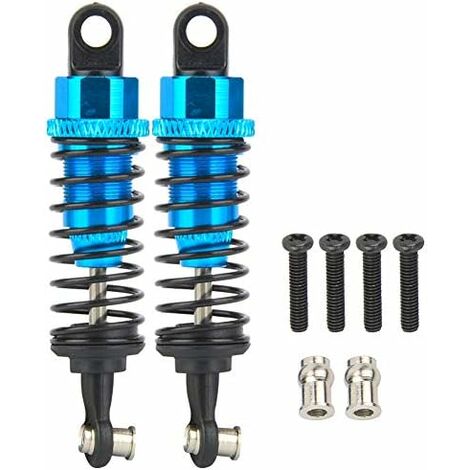 Dilwe Amortisseur De Voiture RC, 1 Paire 70mm Amortisseur Métallique