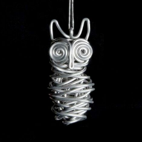 Fil D'aluminium Pour Armature - Calibre 12 (2mm) - Rouleau 5m Argenté - Pour Modelage, Poupées, Bricolage DIY
