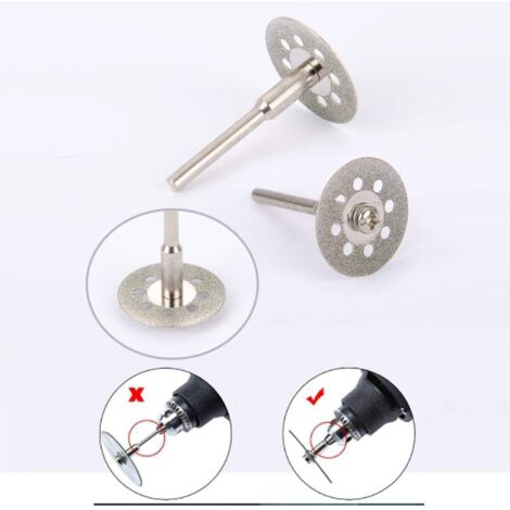 Lot 35 Mini Disques à Poils Radiaux 2,5 Cm + 3 Mandrins - Grains Mixtes Pour Outils Rotatifs