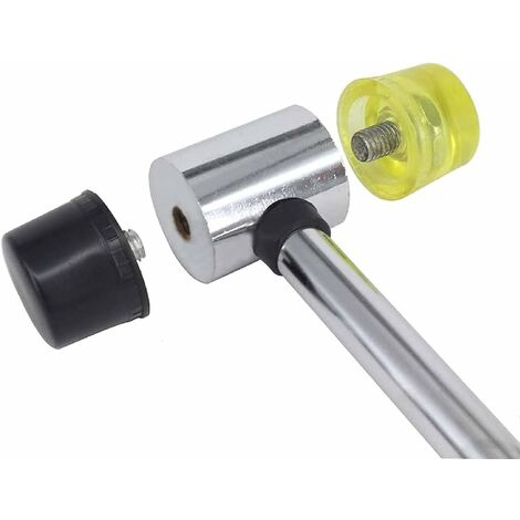 Maillets en Caoutchouc,Marteau en Caoutchouc,Marteau en Caoutchouc Antidérapant,Marteau en Caoutchouc Antidérapant,Maillet en caoutchouc souple double face,Maillet caoutchouc (25mm)