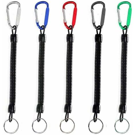 Cordon De Sécurité Rétractable Pour Pêche - Lot De 3 - Lanière Robuste - Dimeho
