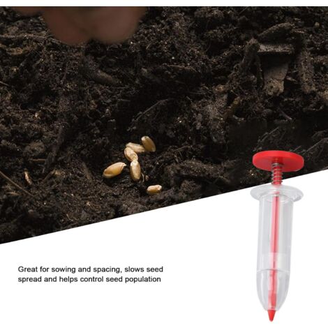 Distributeur De Graines Manuel - Lot De 2 - Mini Semeur Pour Jardin Et Potager