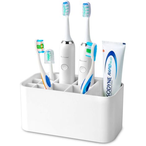 Rebrilliant Porte-brosse à Dents Pour Salle De Bain Porte-dentifrice