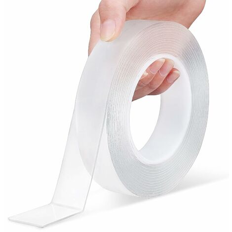 Ruban Adhésif Double Face Extra Fort 20mm X 3m - Idéal Pour Rétroviseurs Et Fixation Auto