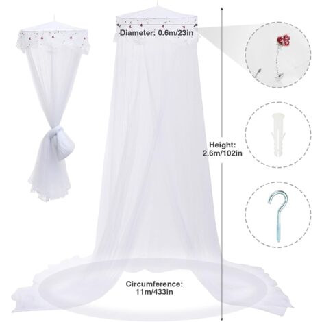 Ciel De Lit Princesse Moustiquaire - Dôme Anti-Moustiques Enfant