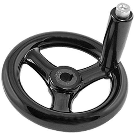 Poignée Tournante Pour Machine-outil - Tige Filetée M5 Et M6 - Pour Fraiseuse, Tour, Rectifieuse - Pack De 2