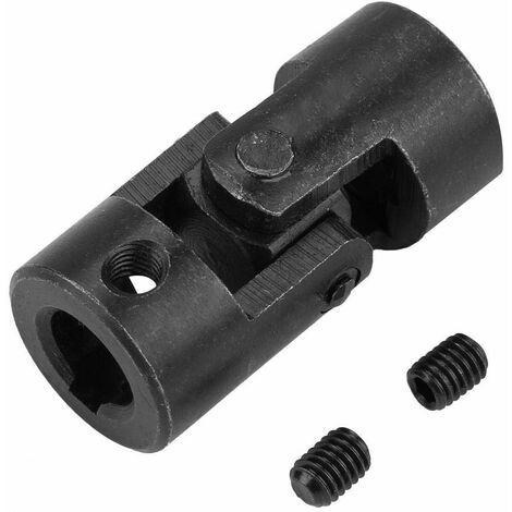 Cardan 12mm,Axe de Joint Universel,Joint Universel(ID:12mm/OD: 24mm) pour Moteur de Modèle RC,Tel Que Modèle d'avion,de Model Boat et de Robot etc (1/5)