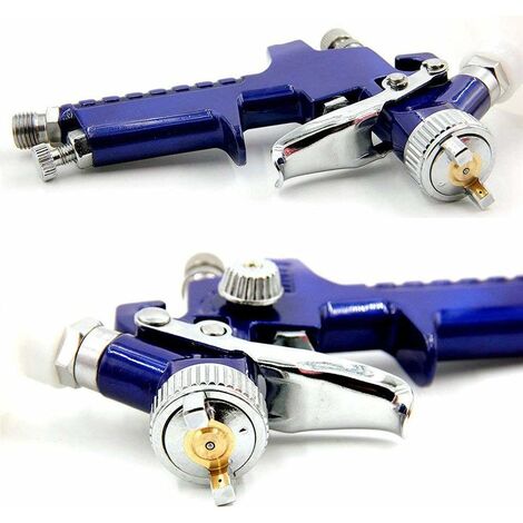 Kit Pistolet Pulvérisateur – Inclut Pistolet à Peinture, Pistolet à Gonfler, Réservoir Et Tuyau De 5 M, Pour Travaux De Bricolage