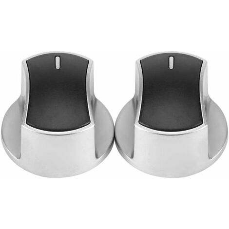 2 pcs Poêle À Gaz Universel Cuisinière Partie Contrôle Boutons De Remplacement Métal Commutateur Rotatif Cuisson Surface Contrôle Serrures Four Commutateur Nouveau,Interrupteur à 45°
