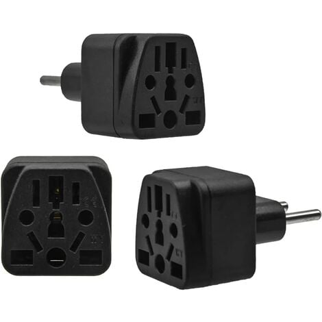 Adaptateur Secteur Voyage Prise Anglaise USA UK Vers Universel Europe France