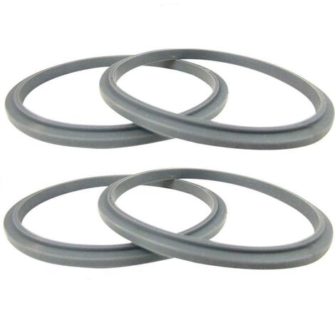 Accessoires pour presse-agrumes Nutri,Joint de couvercle Nutri Juicer,Joint d'étanchéité pour presse-agrumes Bague d'étanchéité blanche, pour presse-agrumes maison Nutri 600W/900W(4pc) (1/5)