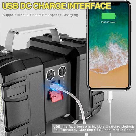 Lampe De Poche LED 10000 Lumens, 5000mAh USB Rechargeable 26650 Batterie Incluse 5 Modes Eclairage Zoomable Longue Duree De Travail Torche 98083164 Lampe De Poche LED 10000 Lumens, 5000mAh USB Rechargeable 26650 Batterie Incluse 5 Modes Eclairage Zoomable Longue Duree De Travail Torche 98083164