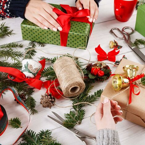 Ruban De Satin Rouge 25mm X 22m, Ruban Satinée Pour Emballage Cadeau