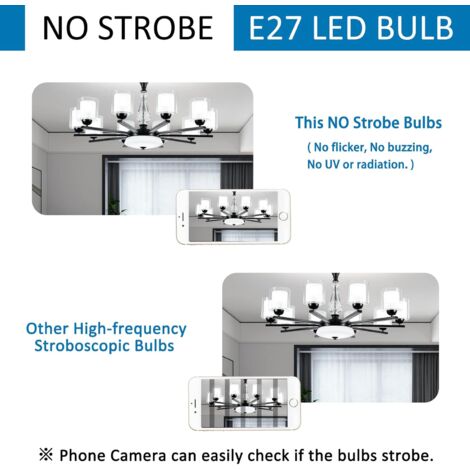 Gezee LED Ampoule De Maïs E27 12W Candélabre Ampoules 100W