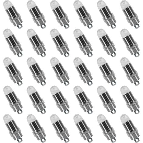 30PCS LED Ballons Lampes Lumineuses Blanc Chaud pour Lanterne Papier Décoration Mariage, Fête [Classe énergétique A+]