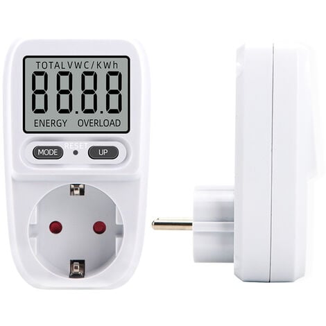 Wattmetre Prise Compteur d'energie Numerique - Eolienne domestique pour  particulier