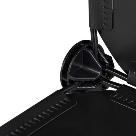 Etagere Rangement Modulable 40 Pièce De Fixation Raccord Pour Armoire En Plastique,Cube De Fil Modulaire Cube En Grille Pour Étagère Casier De Rangement,Noir Etagere Modulable