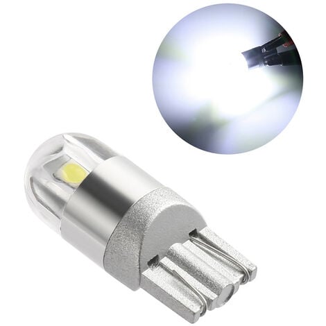 10Pcs Blanc T10 3030 2SMD LED Ampoules de Voiture Lampe Haut illuminum led  feu de position