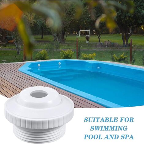 Buses De Massage Pour Spa/piscine - Lot De 2, Filetage 5,1 Cm, Rotation 360° - Avec Outil De Démontage - En Plastique Résistant Aux Températures élevées