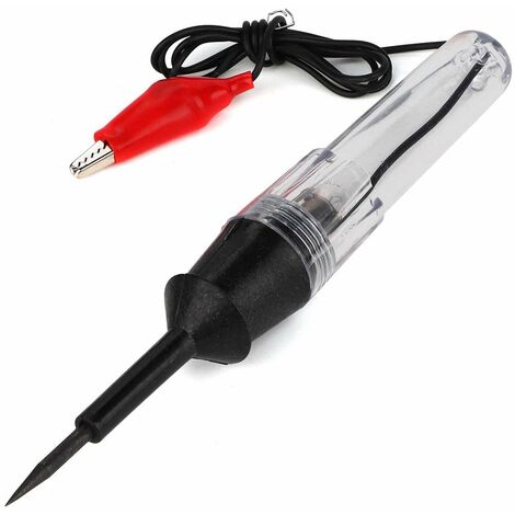 Testeur lampe témoin 6V/12V/24V fusible auto moto circuit testé tension  stylo