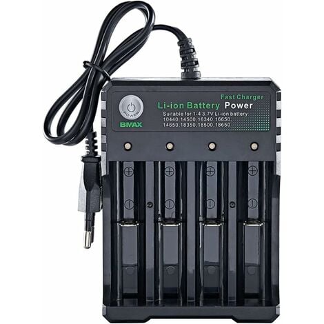Chargeur pile lithium / Nimh / AA, AAA, 18650 et 14500