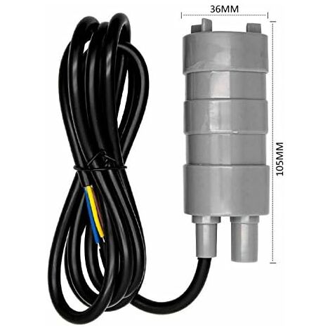 Pompe Immergée 12V 840L/H - Pour Camping-car, Bassin, Aquarium, Douche, Jardin, Hauteur Max 5m