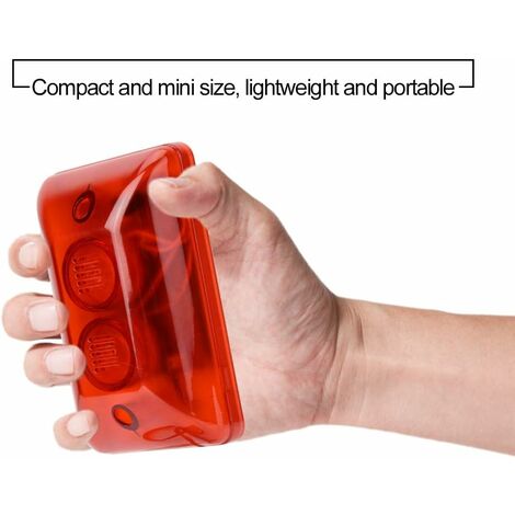 12V Filaire Alarme stroboscopique sirène Son sirène lumière Clignotante d'urgence Avertissement lumière d'alarme système d'alarme de sécurité 115db