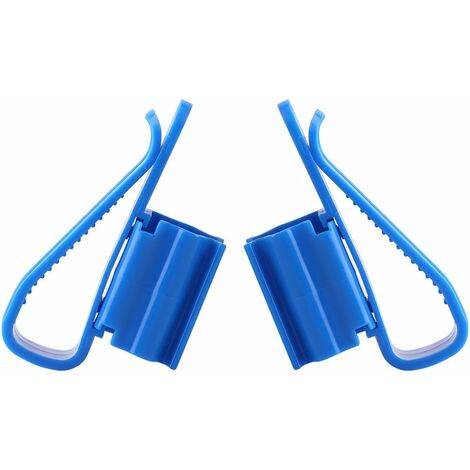 Lot de 2 supports pour tuyau d'aquarium avec clip de fixation pour tuyau d'eau de 8 à 16 mm (1/5)