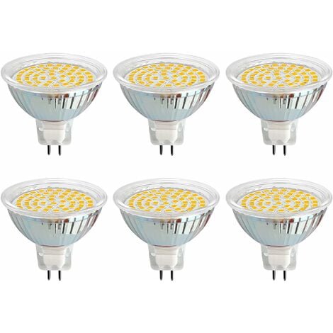 HiBay Spot LED 12V MR16 GU5,3 Lampe Blanc Froid 6000K 4W (Remplace 35W)  400lM Spot LED 12V AC/DC Ampoule LED Set de 20 Pièces : :  Luminaires et Éclairage