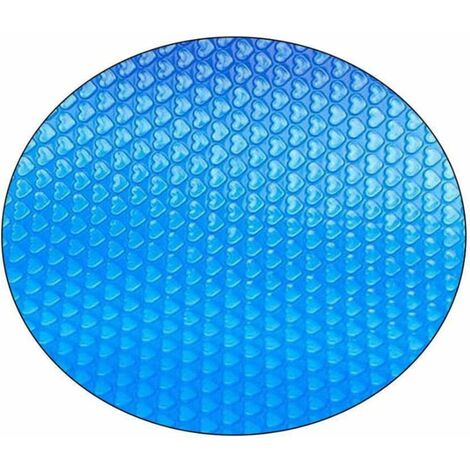 Memkey – Bâche de piscine à bulles Ø120cm – Couverture solaire ronde – Protection UV – Réduction de l'évaporation – Isolation thermique