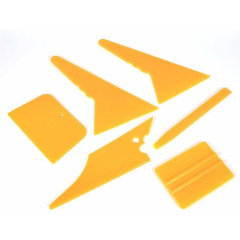 FOSHIO Kit Outils Covering Film Vinyle Voiture - Grattoirs, Couteaux, Raclettes Et Scalpel Pour Pose Parfaite