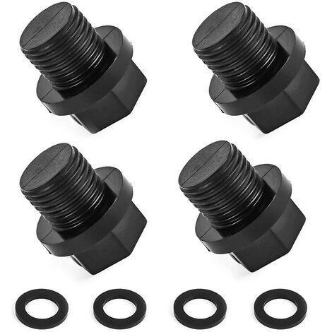 Bouchon De Tuyau à Fente Encastré 1/8 NPT En Nylon - Pour Fixation