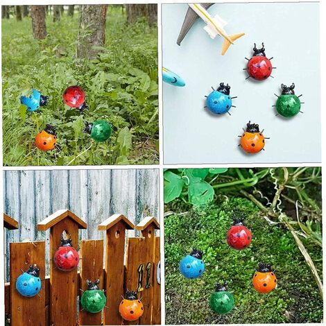 Décoration Coccinelle En Métal Grand Modèle FLAMBOYA | Bricomarché