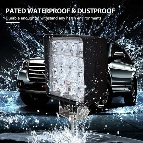 Kraumi Phare De Travail LED 12V 18W Projecteur LED, Feux Led 12v