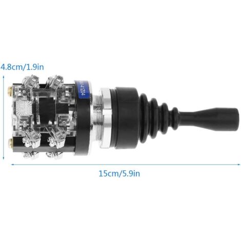 EJ.life Interrupteur à manette 1pc HKA1-41Z02 2NO 2 positions Retour