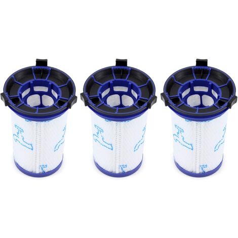 Lot de 3 Filtre de remplacement pour Rowenta Air Force 360 / X-Pert Essential 260 Aspirateur sans fil RH9037 RH9038 RH9039 RH9051 RH9057 RH9079 RH9081 RH9086 (Alternative au ZR009001) (1/5)