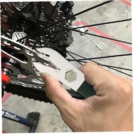 Outil D'alignement Et De Réglage Pour Freins à Disque Vélo - Réglage étrier Et Espace Plaquettes - En Acier Inoxydable