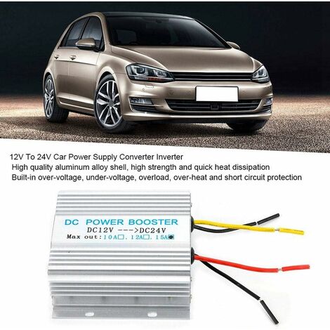 Convertisseur Allume-cigare 14A 24V/12V Pour Voiture - Parfait Pour Recharger En Voyage