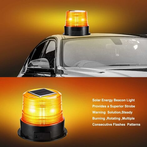 Fafeicy Luce LED Stroboscopica Lampeggiante Di Emergenza, 220VAC