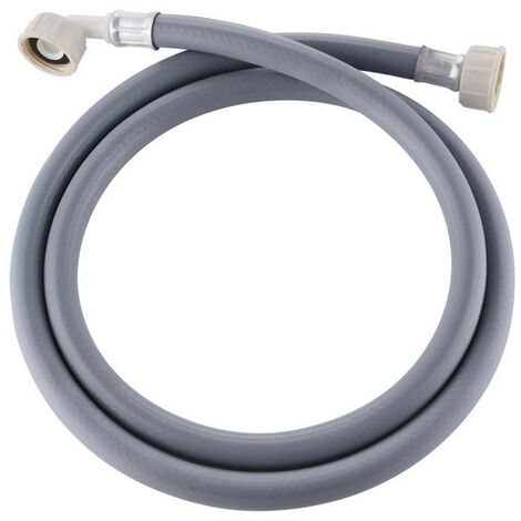 Tuyau Alimentation Machine a Laver, Rallonge Tuyau Lave Vaisselle, Coin de 3/4 pouces Tuyau Arrivee Deau pour Lave Vaisselle, Tuyau D'arrivée Universel Adapté aux Machines à Laver, lave-Vaisselle（1.5m