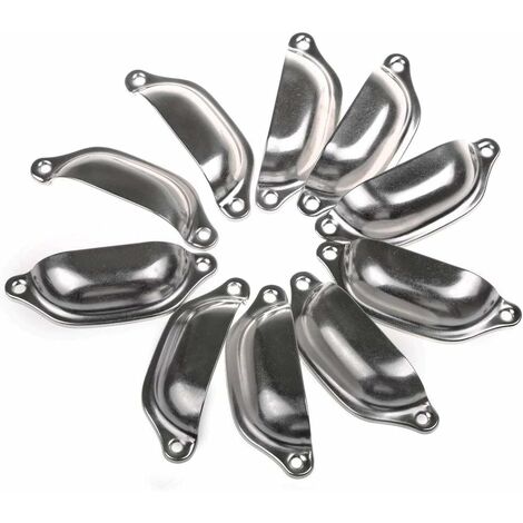 Lot De 10 Poignée Bouton De Porte 98Mm Décoration Pour Meuble Tiroir Cuivre Rouge Antique 81172533