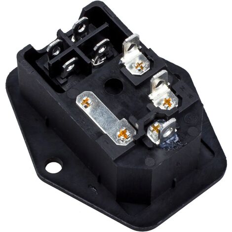 Prise IEC320 Avec Interrupteur Lumineux LED Pour Bornes D’arcade - 115/250V AC, Neuve, Garantie 3 Mois