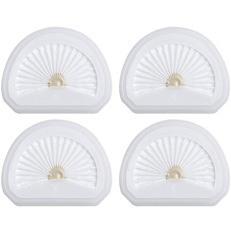 Lot de 4 filtres N600601 pour aspirateur sans fil Black Decker DVA315J