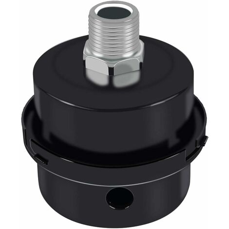 Silencieux de compresseur d'air, silencieux en métal du silencieux du filtre d'aspiration du silencieux,pièces de rechange de filtre de compresseur d'air, accessoires de silencieux de compresseur d'ai