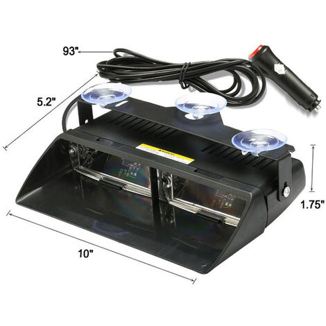 Feu D'avertissement LED LESU Pour Toit De Camion RC 1/14 - Compatible Tamiya