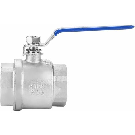 G 1/2'' M/F Vanne À Bille Mini En Acier Inoxydable 69 Bar PTFE - Tames
