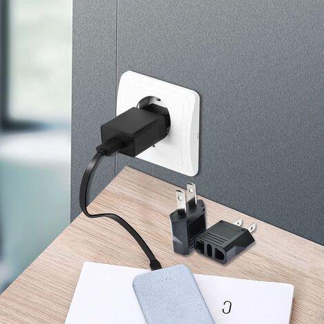 5x Adaptateur de Voyage,adaptateur prise france vers usa,adaptateur prise usa,adaptateur usa,adaptateur prise canada,Adaptateur Prise Universelle Americaine/Chine/Japon/Canada/Mexique