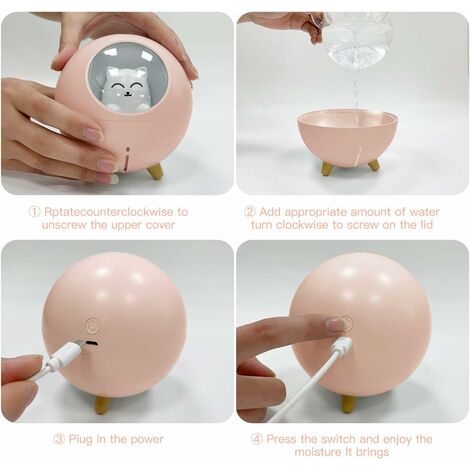 Mini humidificateur d'air portable d'aromathérapie... – Grandado