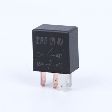 5 Pièces Relais 12V 40A 5 Broches, SPDT Multi-Purpose Relay Heavy Duty Relais Standard 5 Pin 12VDC, Relais Voiture (1/4)